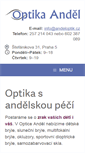 Mobile Screenshot of andeloptik.cz